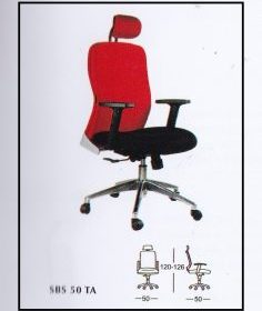 Merek : Subaru Tipe : SBS 50 TA Bahan : Oscar/fabric Spesifikasi : Adjustable Armrest, Synchro HDT, Gaslift, Alumunium Footbase